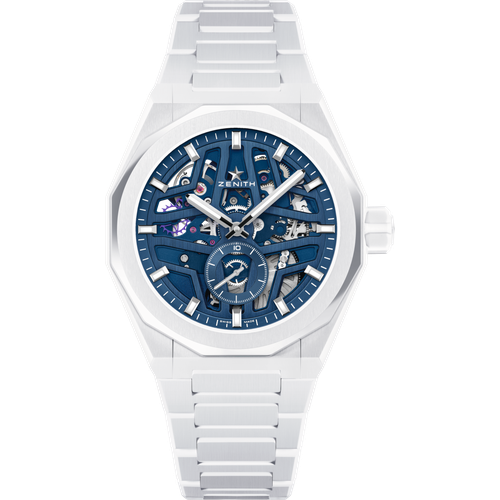 Zenith Defy Skyline Skeleton White Ceramic