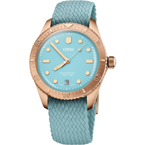 Oris Divers Sixty-Five Cotton Candy