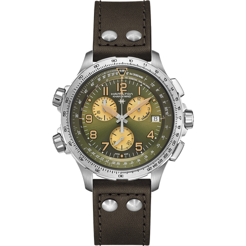 Hamilton Khaki Aviation X-Wind GMT Chrono Quartz