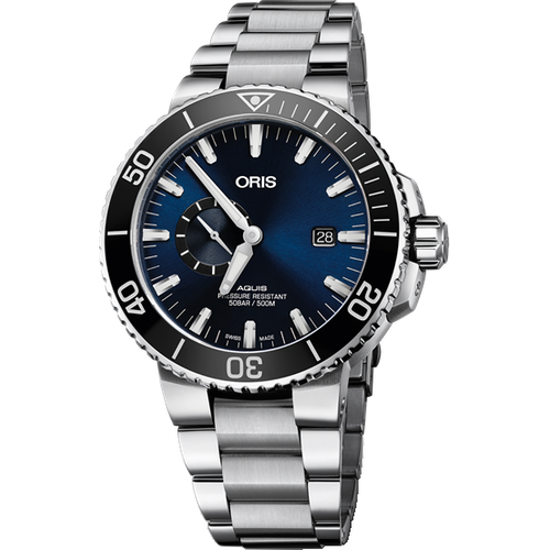 Oris Aquis Small Second, Date
