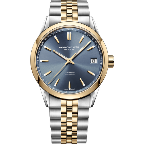 Raymond Weil Freelancer Men's Automatic Classic Two-Tone Blue Dial Date