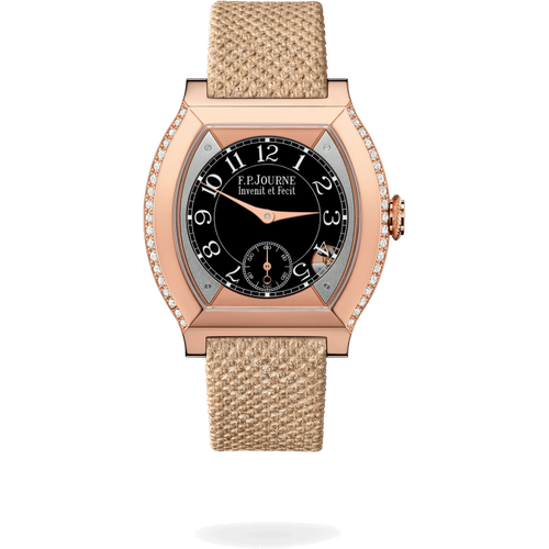F.P. Journe Élégante 40 mm 6N Gold or Platinum 2 Rows of Diamonds