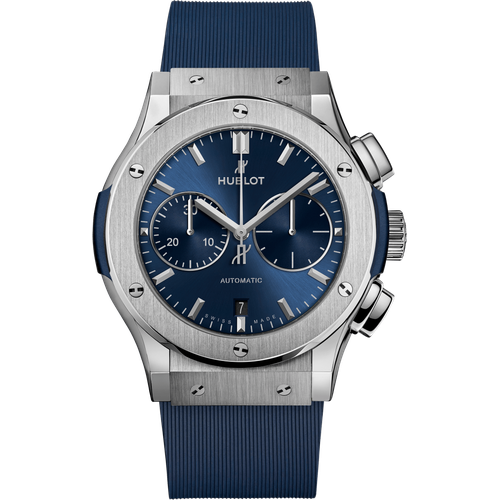 Hublot Classic Fusion Chronograph Titanium Blue