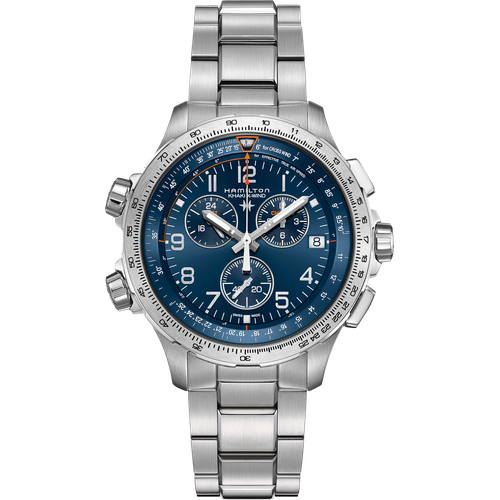 Hamilton Khaki Aviation X-Wind GMT Chrono Quartz