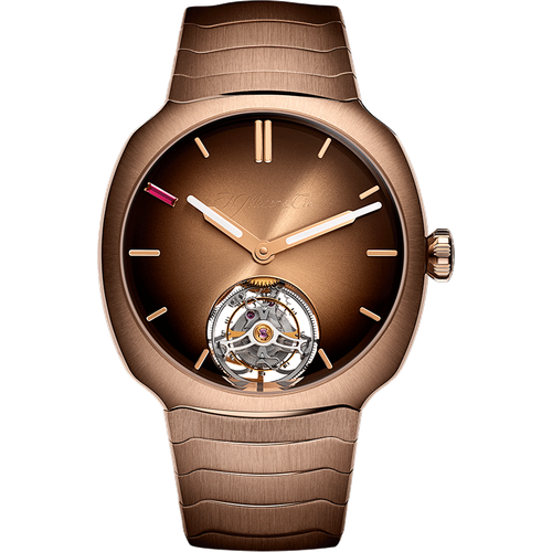 H. Moser & Cie. Streamliner Tourbillon Pierre Gasly Edition on Gold