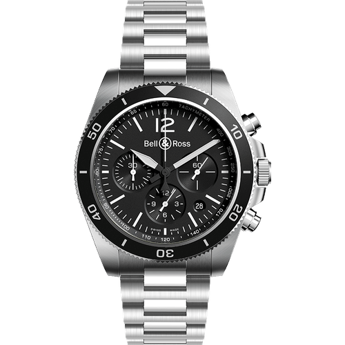 Bell & Ross BR V3-94 Black Steel