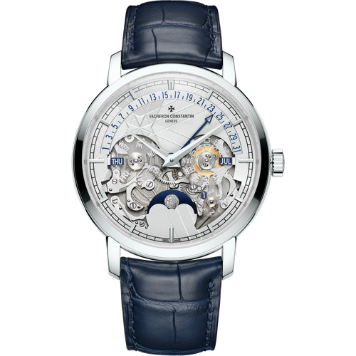 Vacheron Constantin Traditionnelle perpetual calendar retrograde date openface
