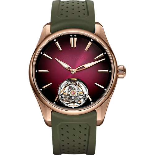 H. Moser & Cie. Pioneer Tourbillon Burgundy