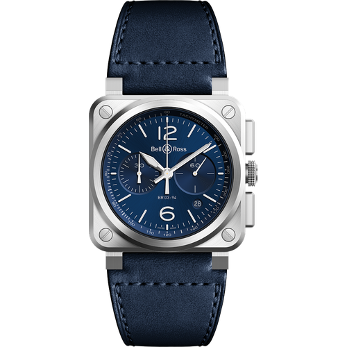 Bell & Ross BR-03 Chrono Blue Steel