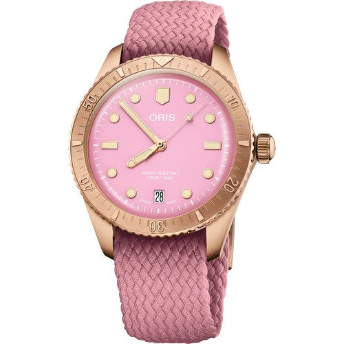 Oris Divers Sixty-Five Cotton Candy