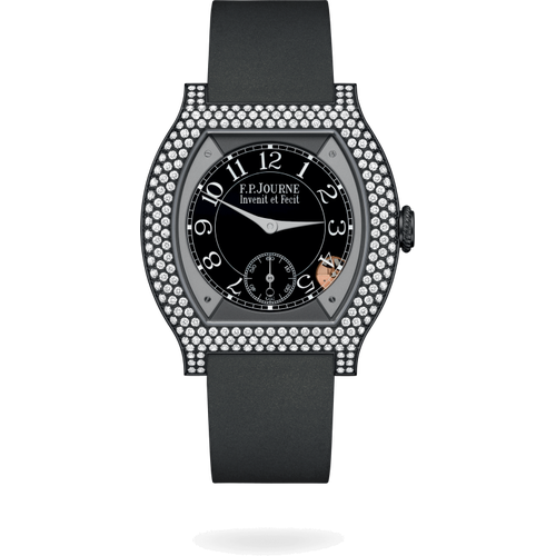 F.P. Journe Élégante 40 mm Titalyt® 12 Rows of Diamonds