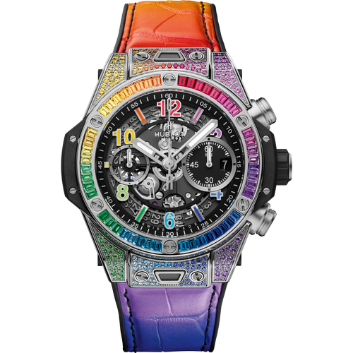 Hublot Big Bang Unico Titanium Rainbow