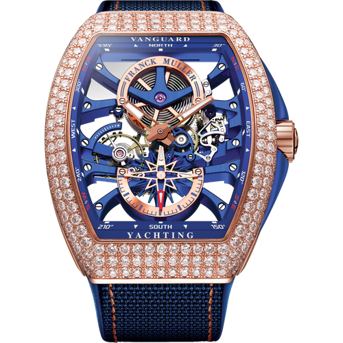 Franck Muller Vanguard Yachting Anchor Skeleton