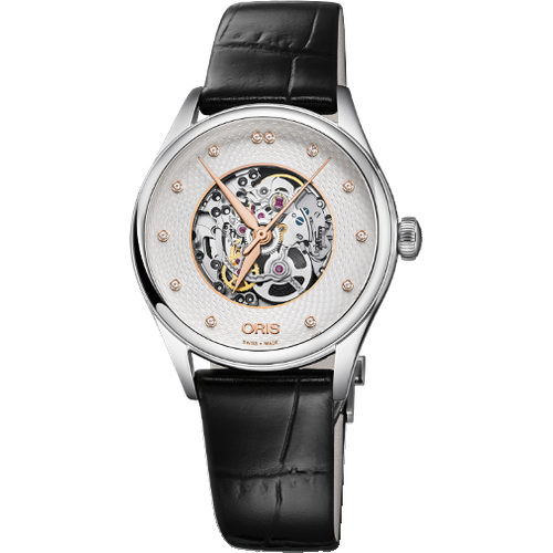 Oris Artelier Skeleton Diamonds