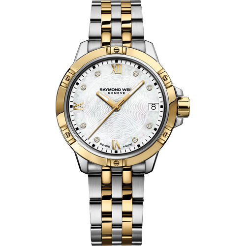 Raymond Weil Tango Classic Ladies Quartz Gold Two-Tone Stainless Steel Diamond