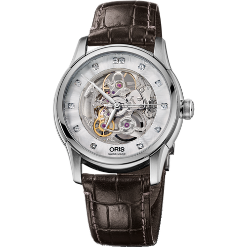 Oris Artelier Skeleton Diamonds