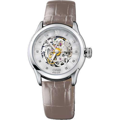 Oris Artelier Skeleton Diamonds