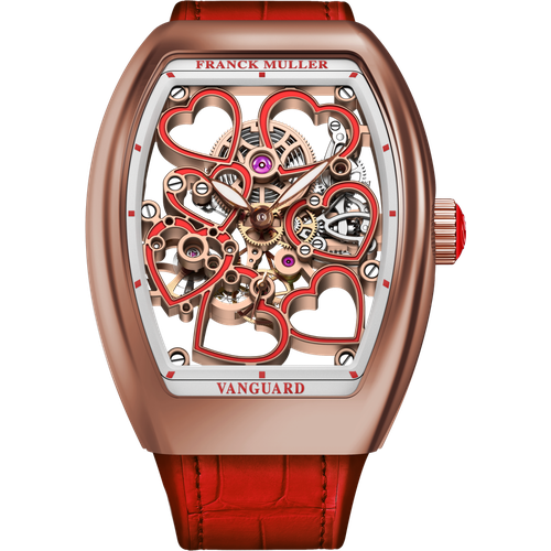 Franck Muller Vanguard Lady Heart Skeleton