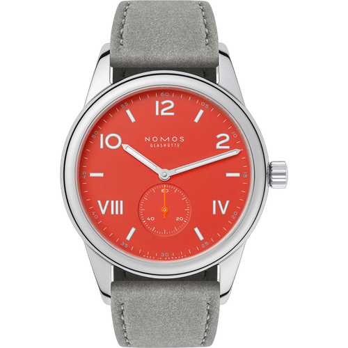 NOMOS Glashütte Club Campus 38 nonstop red