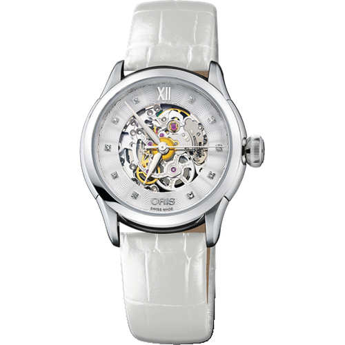 Oris Artelier Skeleton Diamonds