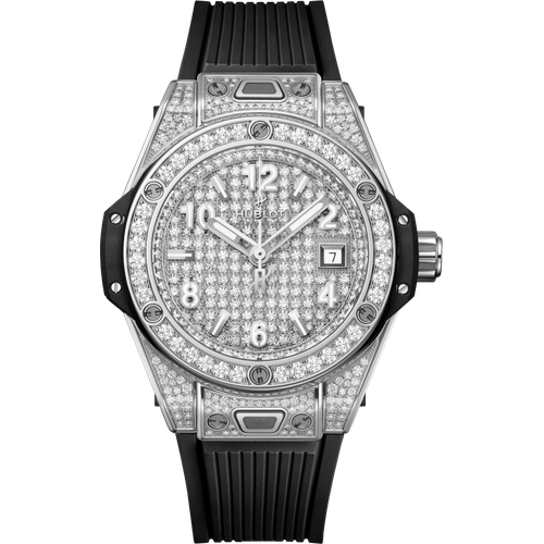 Hublot Big Bang One Click Steel Full Pavé