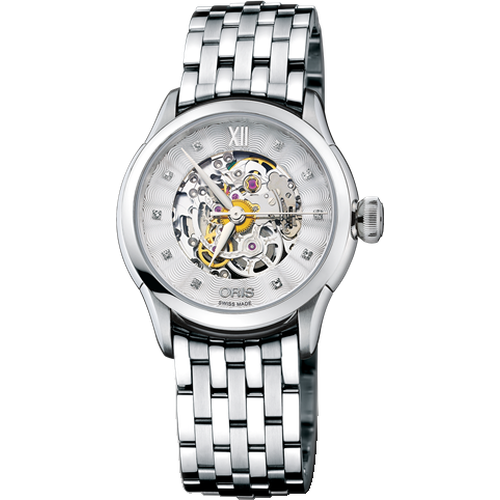 Oris Artelier Skeleton Diamonds