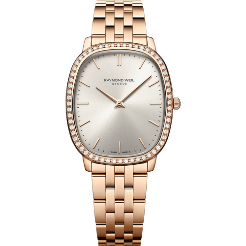 Raymond Weil Toccata Heritage Old Silver Dial Quartz Diamonds Bracelet