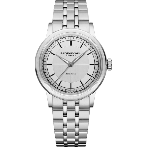 Raymond Weil Millesime Automatic Central Seconds Silver Dial