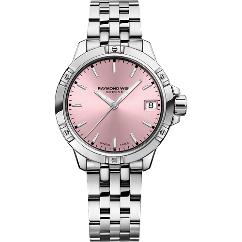 Raymond Weil Tango Classic Ladies Quartz Pink Dial Steel Date
