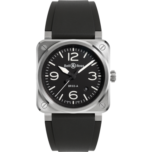 Bell & Ross BR-03 Black Steel