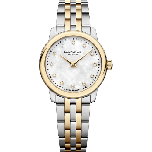Raymond Weil Toccata Ladies Classic Two-Tone Gold Diamond Steel Quartz