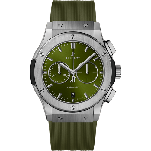 Hublot Classic Fusion Chronograph Titanium Green