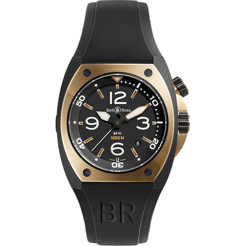 Bell & Ross BR 02-92 Pink Gold Carbon