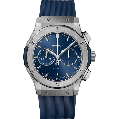 Hublot Classic Fusion Chronograph Titanium Blue