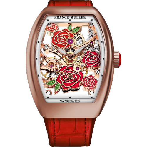 Franck Muller Vanguard Rose Skeleton
