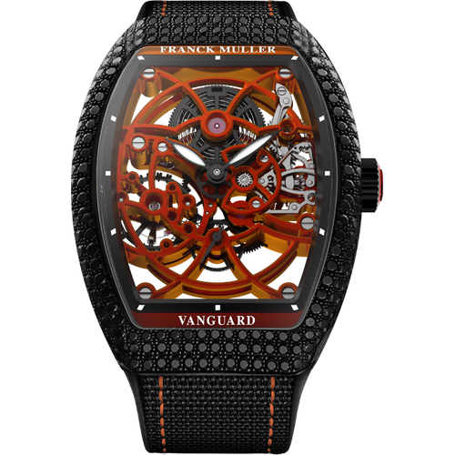 Franck Muller Vanguard Lady New Tone Skeleton