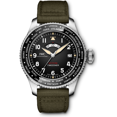 IWC Schaffhausen Pilot's Watch Timezoner Spitfire Edition "The Longest Flight"