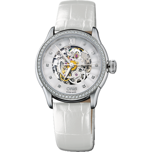 Oris Artelier Skeleton Diamonds