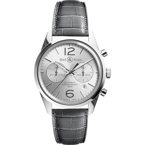 Bell & Ross BR 126 Officer Silver
