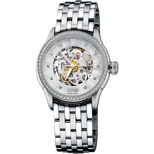 Oris Artelier Skeleton Diamonds
