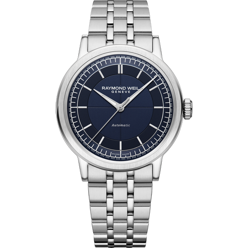 Raymond Weil Millesime Men's Automatic Blue Sector Dial Bracelet