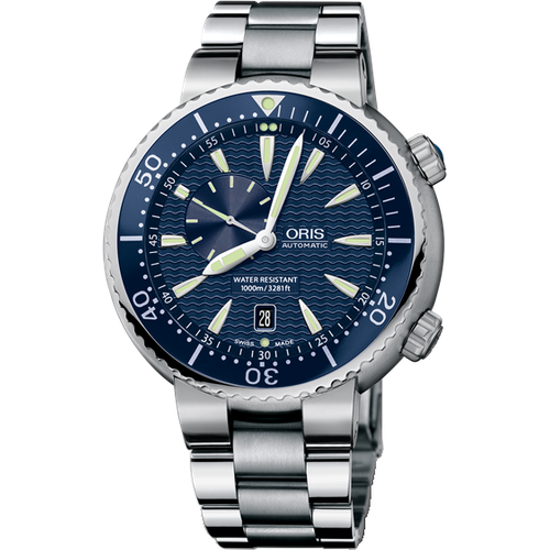 Oris Divers Small Second, Date