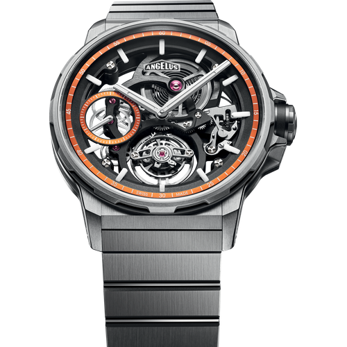 Angelus Flying Tourbillon Titanium Orange
