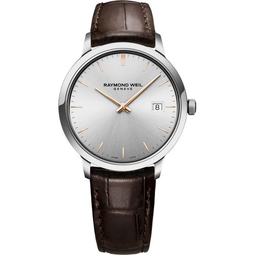 Raymond Weil Toccata Men's Classic Brown Leather Strap Quartz