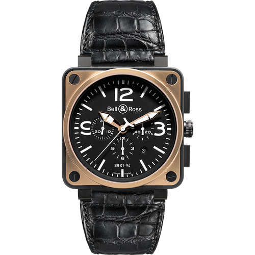 Bell & Ross BR 01-94 Rose Gold & Carbon