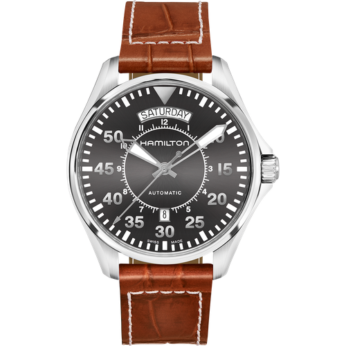 Hamilton Khaki Aviation Pilot Day Date Auto