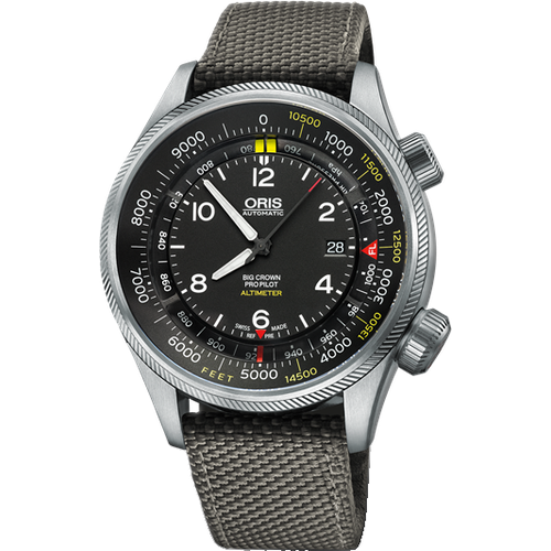 Oris Big Crown ProPilot Altimeter with Feet Scale