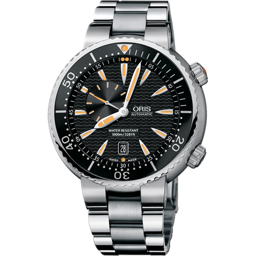 Oris Divers Small Second, Date