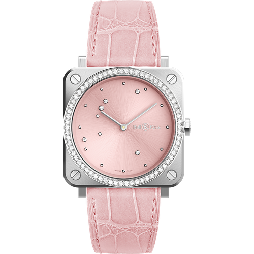 Bell & Ross BRS Pink Diamond Eagle Diamonds