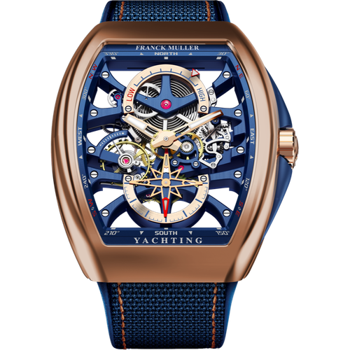 Franck Muller Vanguard Yachting Anchor Skeleton Power Reserve